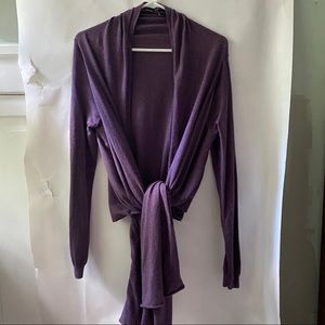 Moda Intl Cotton/Cashmere Sweater, Xlnt Cond, Sz L